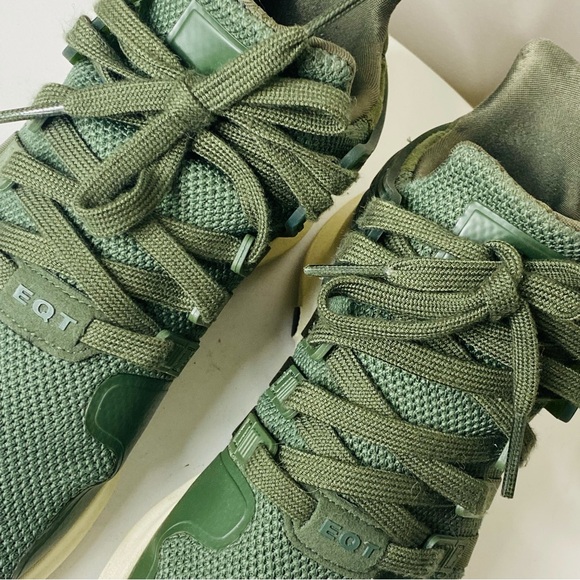 Adidas EQT Support ADV Olive Limited Edition Athletic Sneaker Shoe Womens Size 6 - Picture 5 of 12